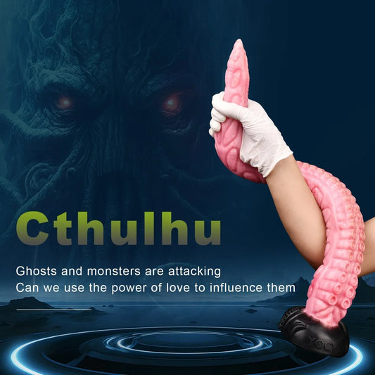 Pink Extra Long Monster Anal Tentacle Dildo -- 51.80 -