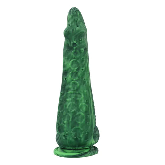 Green Octopus Tentacle Monster Tapered Dildo -- 44.99 -