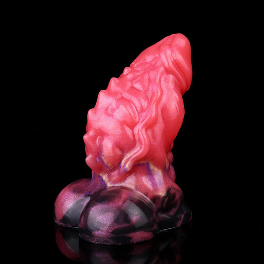 6 Inch Red Spikes Silicone Monster Dragon Dildo -- 49.00 -