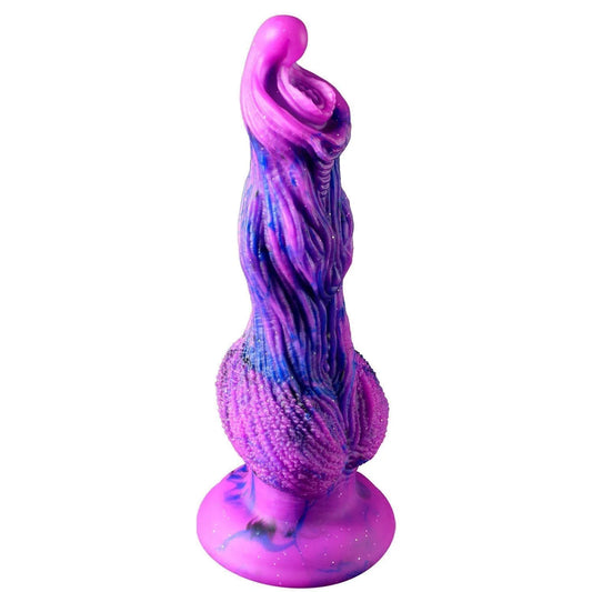 Purple 9 Inch Fantasy Monster Knot Dildo -- 60.00 -