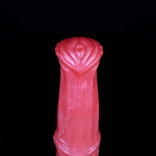 9 Inch Ridge Red Fantasy Horse Dildo -- 59.99 -