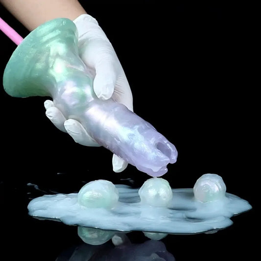 7 Inch Purple Dragon Ovipositor Fantasy Dildo -- 69.00 -