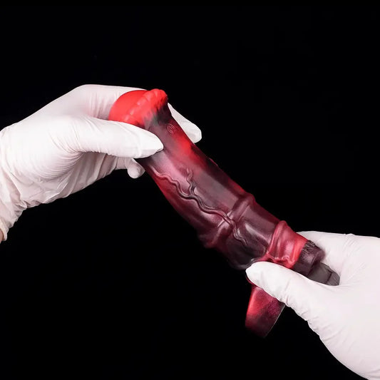 Remote Control Vibrating Horse Cock Sleeve -- 54.99 -