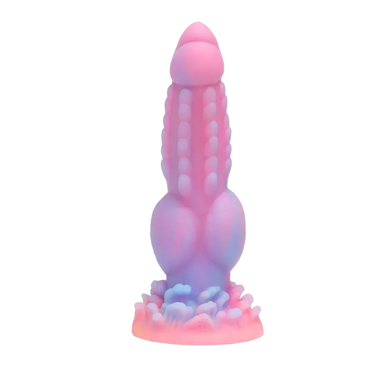 Glow In the Night Dragon Knotted Dildo